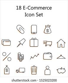 E Commerce Icons Set that will look good for you