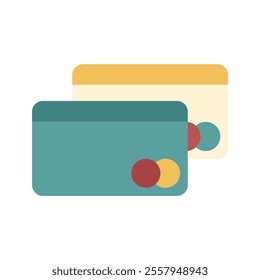 E Commerce illustration Icon Set - Credit Card