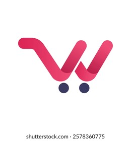 E -commerce logo design concept