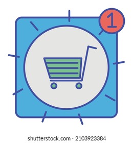 E commerce market Isolated Vector icon which can easily modify or edit

