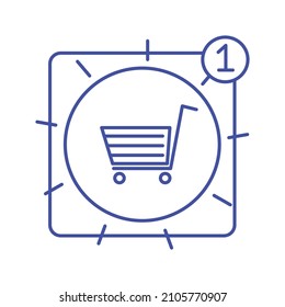 E commerce market Isolated Vector icon which can easily modify or edit

