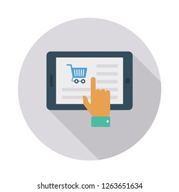 E commerce   online   tap 