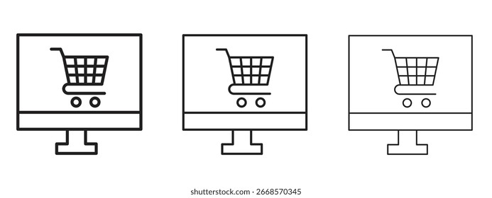 E commerce platform icon for Graphic Design Projects