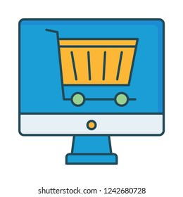 E commerce.  shopping cart  