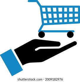 E commerce vector icon illustration