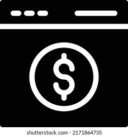 E Commerce Vector illustration on a transparent background.Premium quality symbols.Glyphs vector icon for concept and graphic design.