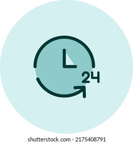 E commercial online, illustration, vector on a white background.