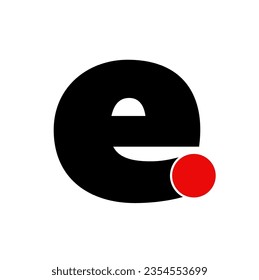 E company name initial letters icon.