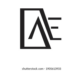 a and e creative logo designs and logo letters and monogram logos