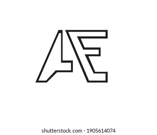 a and e creative logo designs and logo letters and monogram logos