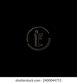 Plantilla de diseño de logotipo para letras modernas creativas