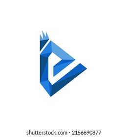 E Symbol für den Buchstaben, Logo, Vektorgrafik