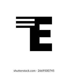 E entregou, rápido design de logotipo