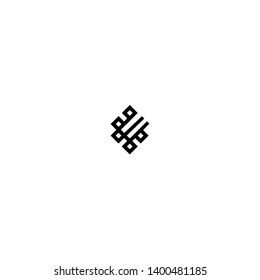 E diamond logo design vector
