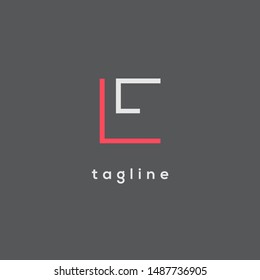 I & E double letter logo