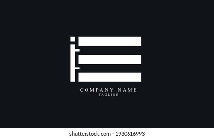 e ei Letter Logo Design Template Vector