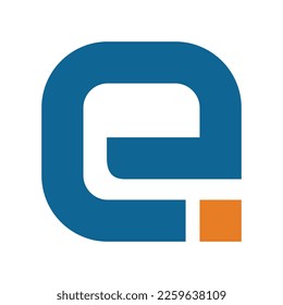 e ei letter logo template