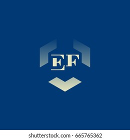 E F Logo