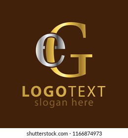 E G Initial letter logo icon vector