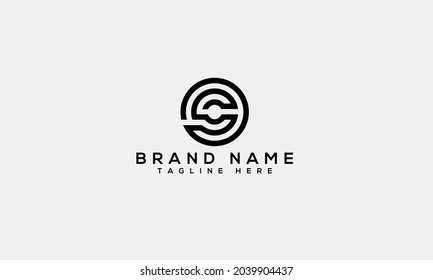 EG e g modern creative alphabet letter logo icon template 