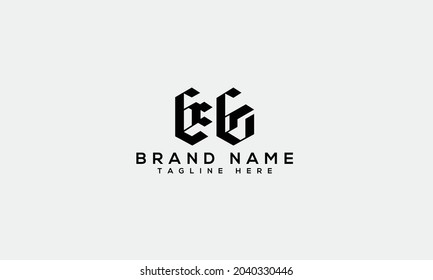 EG z g moderne Logo-Symbolvorlage für kreative Buchstaben 