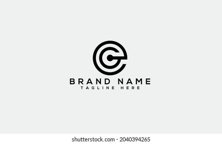 EG e g modern creative alphabet letter logo icon template 