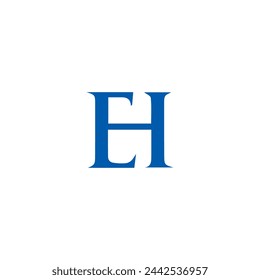 E H, E H design, E H letter, E H logo, EH, EH letter, EH logo, EH monogram, abstract, alphabet, awesome, black, brand, business, capital, circle, company, concept, corporate, design, finance, graphic,