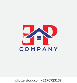 E H P Home Logo Desing