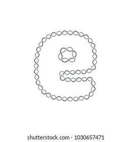 E Infinity Letter Logo Icon Design