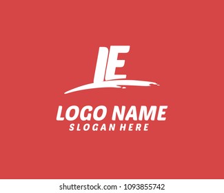I E Initial logo