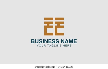 E  e initial logo | initial based abstract modern minimal creative logo, vector template image. luxury logotype logo, real estate homie . typography . initials 