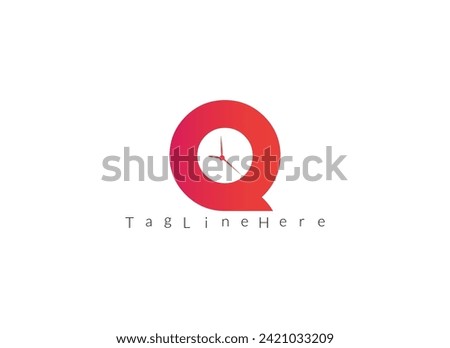 E latter Clock logo. This logo can be used for watchmakers design
