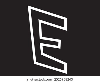 E Latter logo, E latter Icon ,Latter E Logo design 