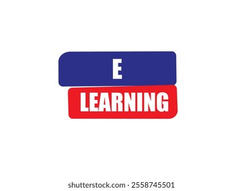 E learning , clock, button, vector, banner template, website, design,
