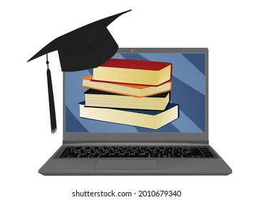 E learning concept. vector illustration