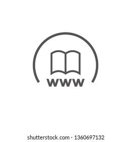 E learning graphic design template vector isolated illustration