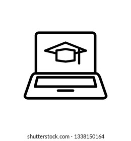 e learning icon template