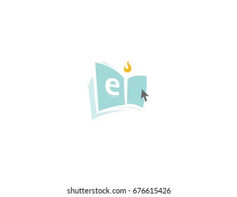 E Learning Logo Concept