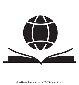 E - Learning stock icon flat vector