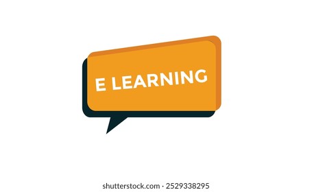 E learning web banner templates. Vector Illustration 
