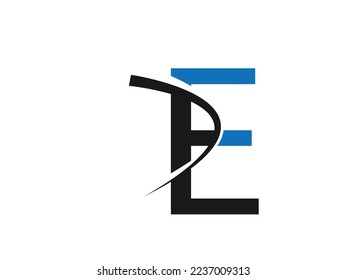 E Letra Creative Logo Design.eps