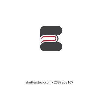 E letter creative logo design element