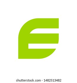 E letter design vector illustration