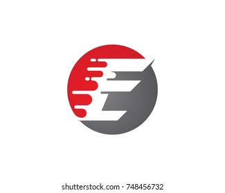 E letter faster logos