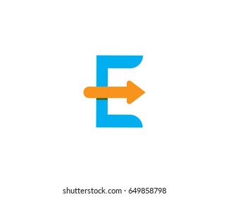 E Letter Logo