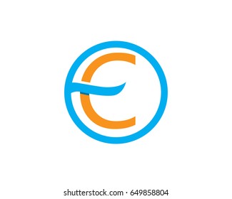 E Letter Logo