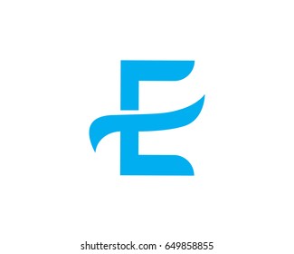E Letter Logo