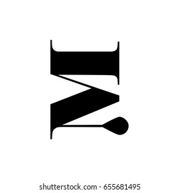e letter logo