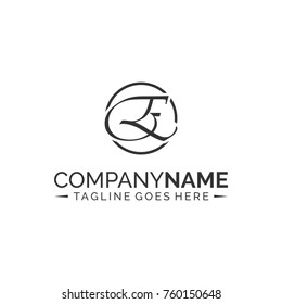 E Letter Logo