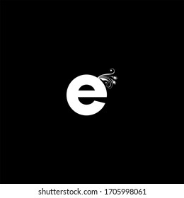 E letter logo abstract design